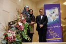 عکس یادگاری با سخنرانان نشست سرطان پستان
